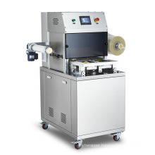 Semi automatic disposable bento tray sealing machine